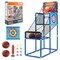2 in 1 Kids Basketball Hoop Arcade Game with Electronic Score Sticky Ball Target Blue